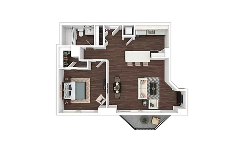 Floor plan A7 - Renovated