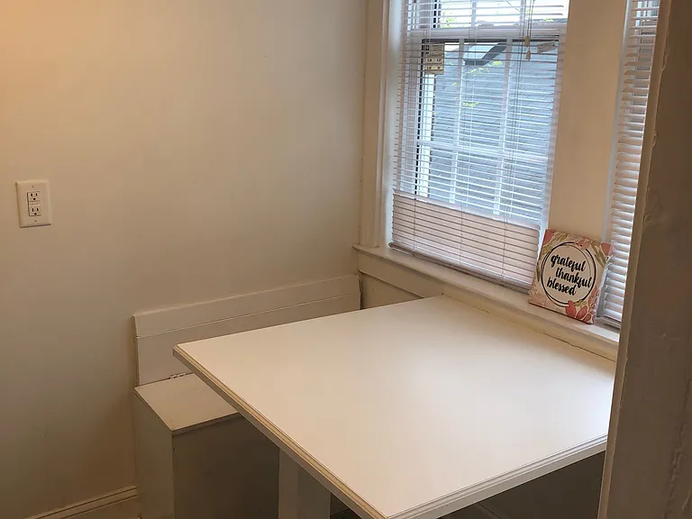 Kitchen table with storage