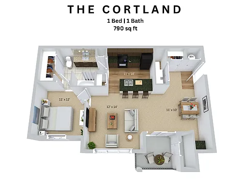 Floor plan Cortland