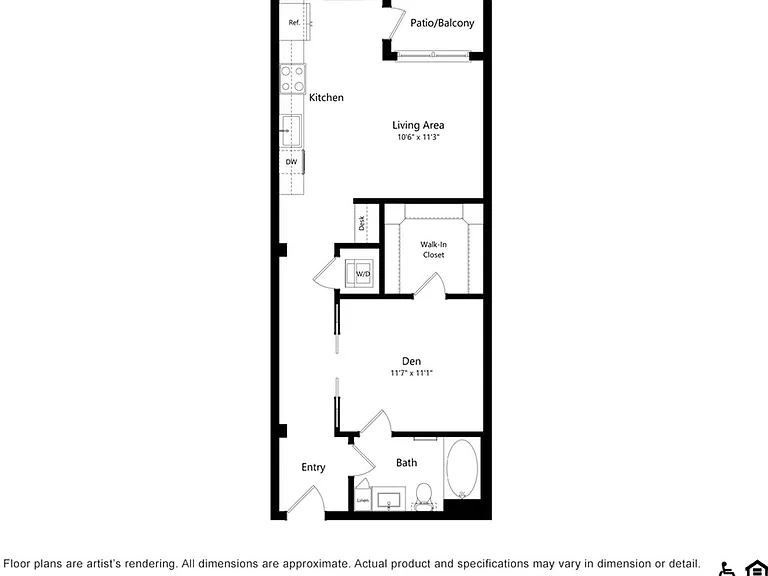 S3 | Studio | 693 sq ft S3 | Studio | 693 sq ft
