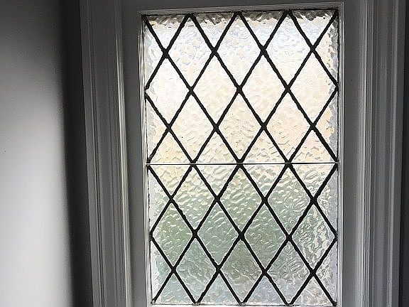 Classic glass charm window