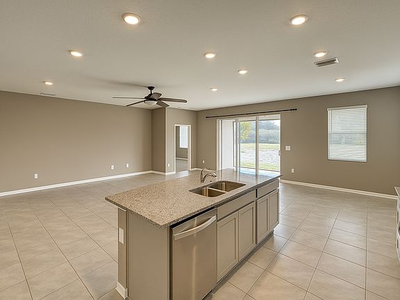 Kitchen & Living Room