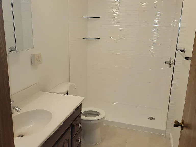 New Wave Ceramic Tile Shower!