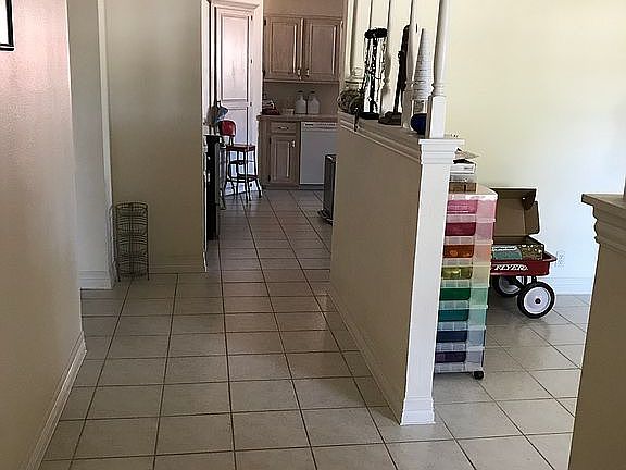 Entry Hall toward Kitchen