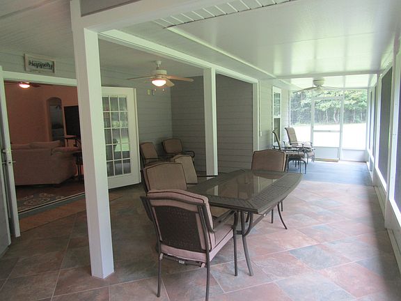 Back Screened-In Patio View