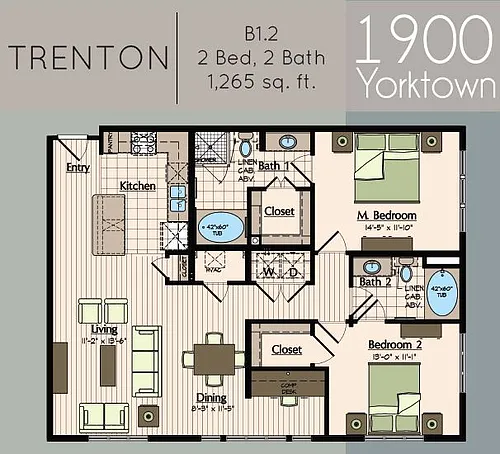 Floor plan Trenton