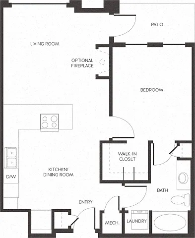 Floor plan Curtis