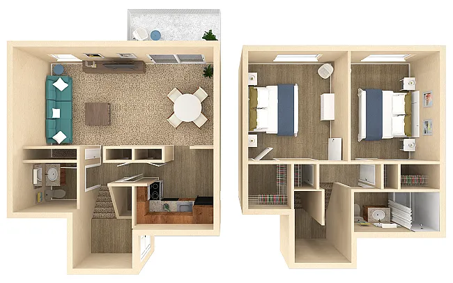 Floor plan The Gaspee