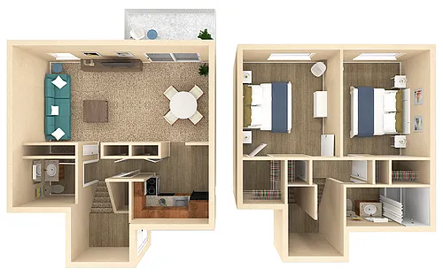 Floor plan The Gaspee