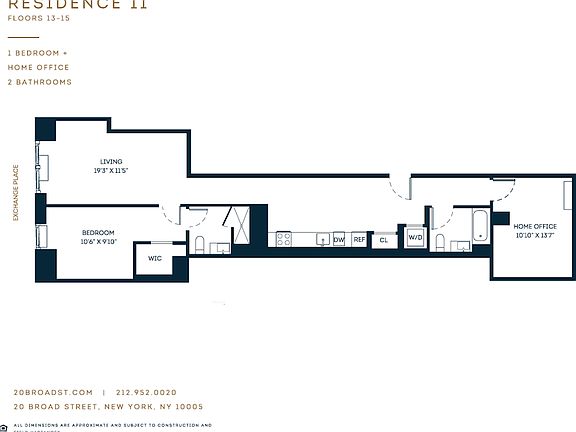 2nd image of 20 Broad St #1311