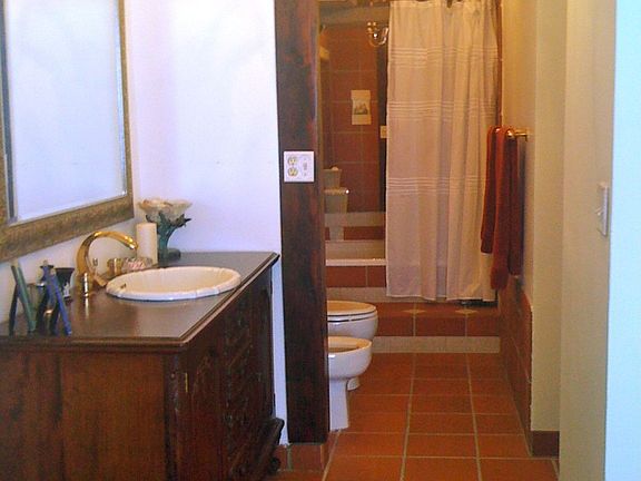 luxurious master bath