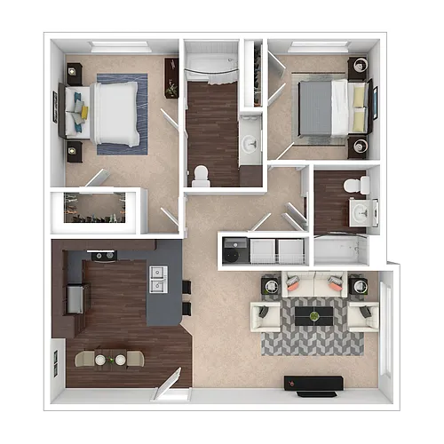 Floor plan The Atlantic Deluxe