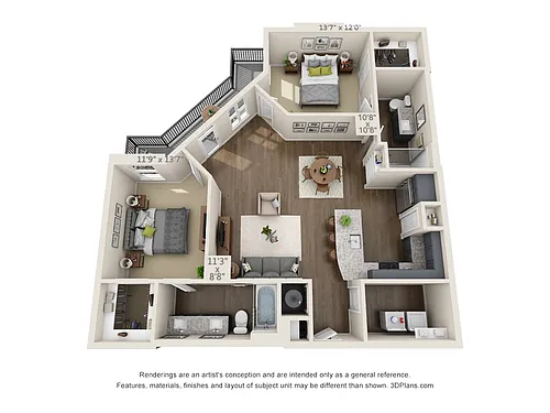 Floor plan Cardinal