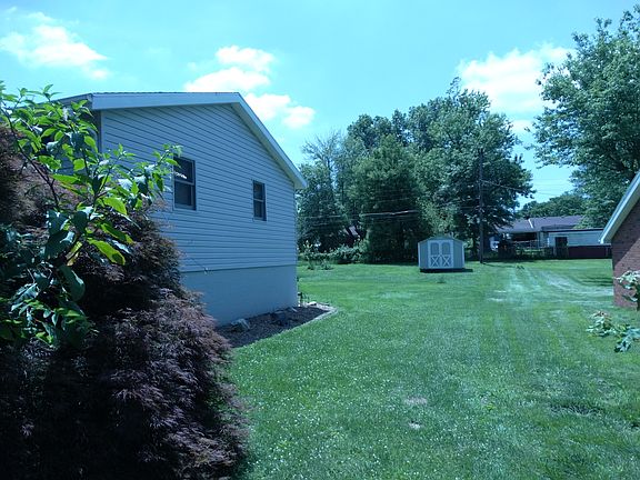 Storage shed is included