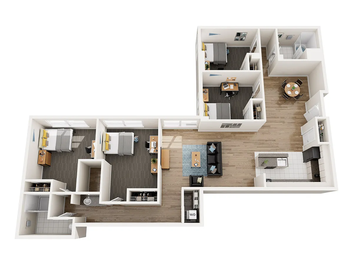 Floor plan 4x2 Specialty