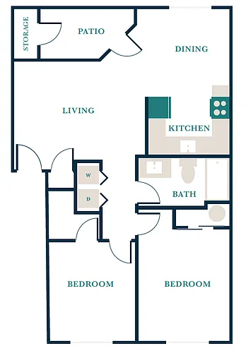 Floor plan 2X1
