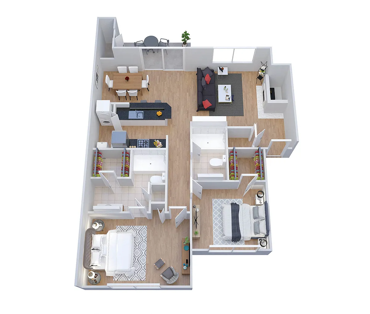 Floor plan B2