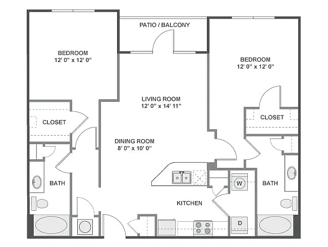 Floor plan C4