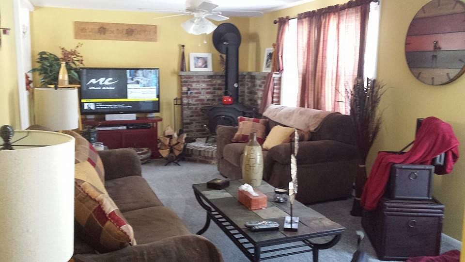 updated living room  