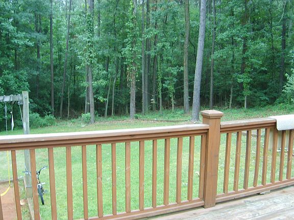 private backyard