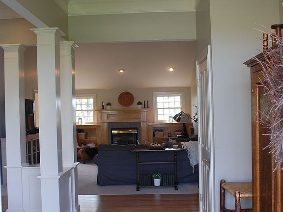 Foyer looking into home