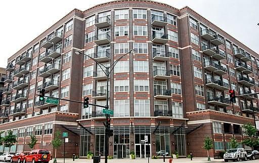 front of the building