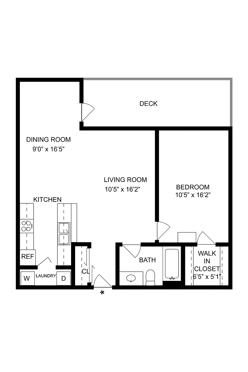 Floor plan Clermont