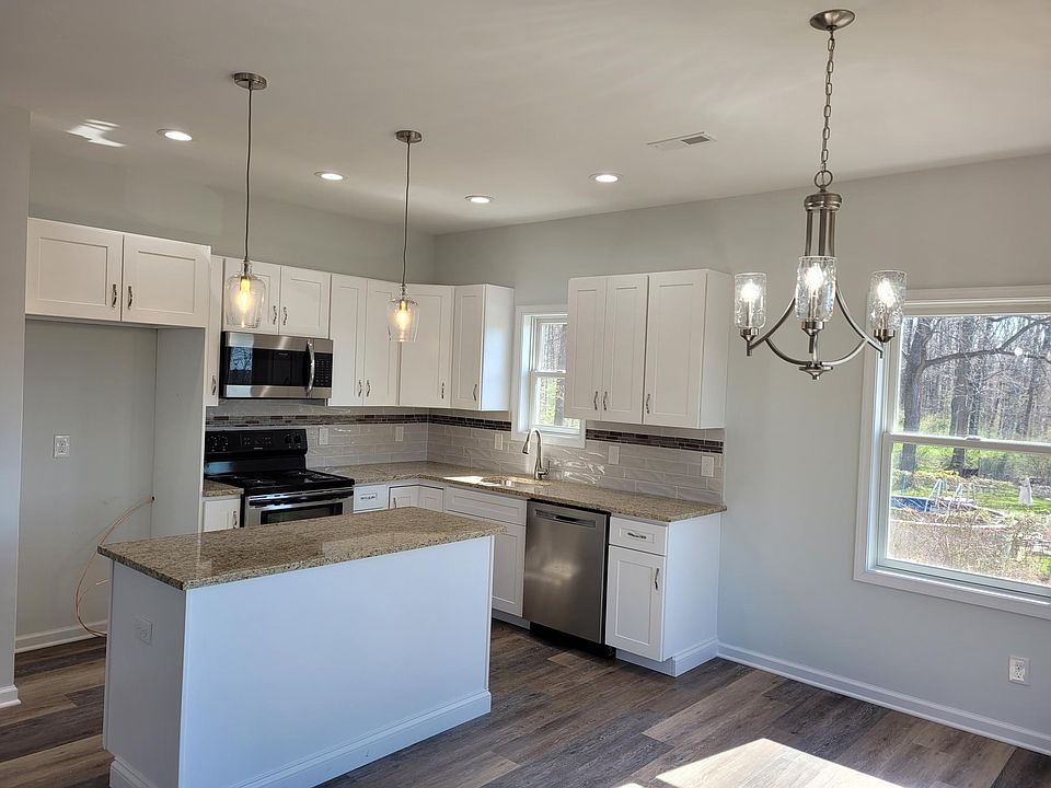 Kitchen prior to refrigerator installation