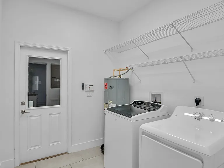 Laundry Room with washer and dryer included