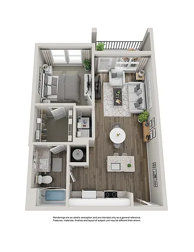 Floor plan A1