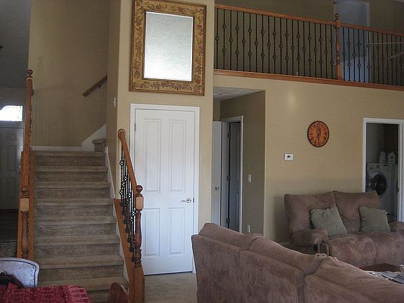 Stairs to large loft/play area