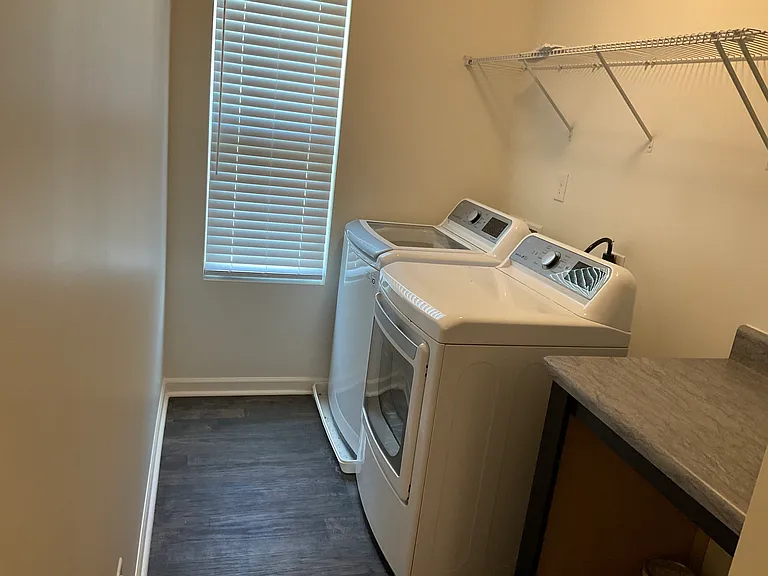 laundry room upstairs