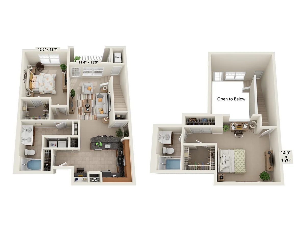 Floor plan Havasu