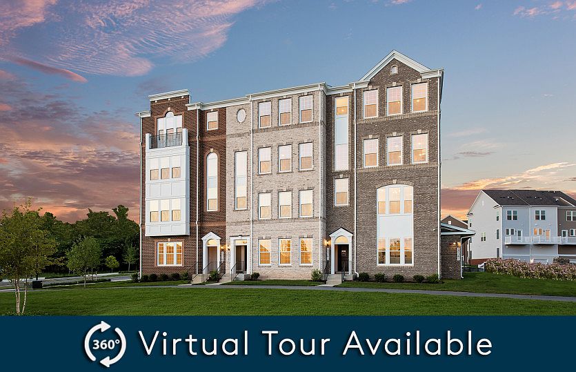 Model Representation - New luxury 2-level condos for sale in Germantown, MD at Century Row.