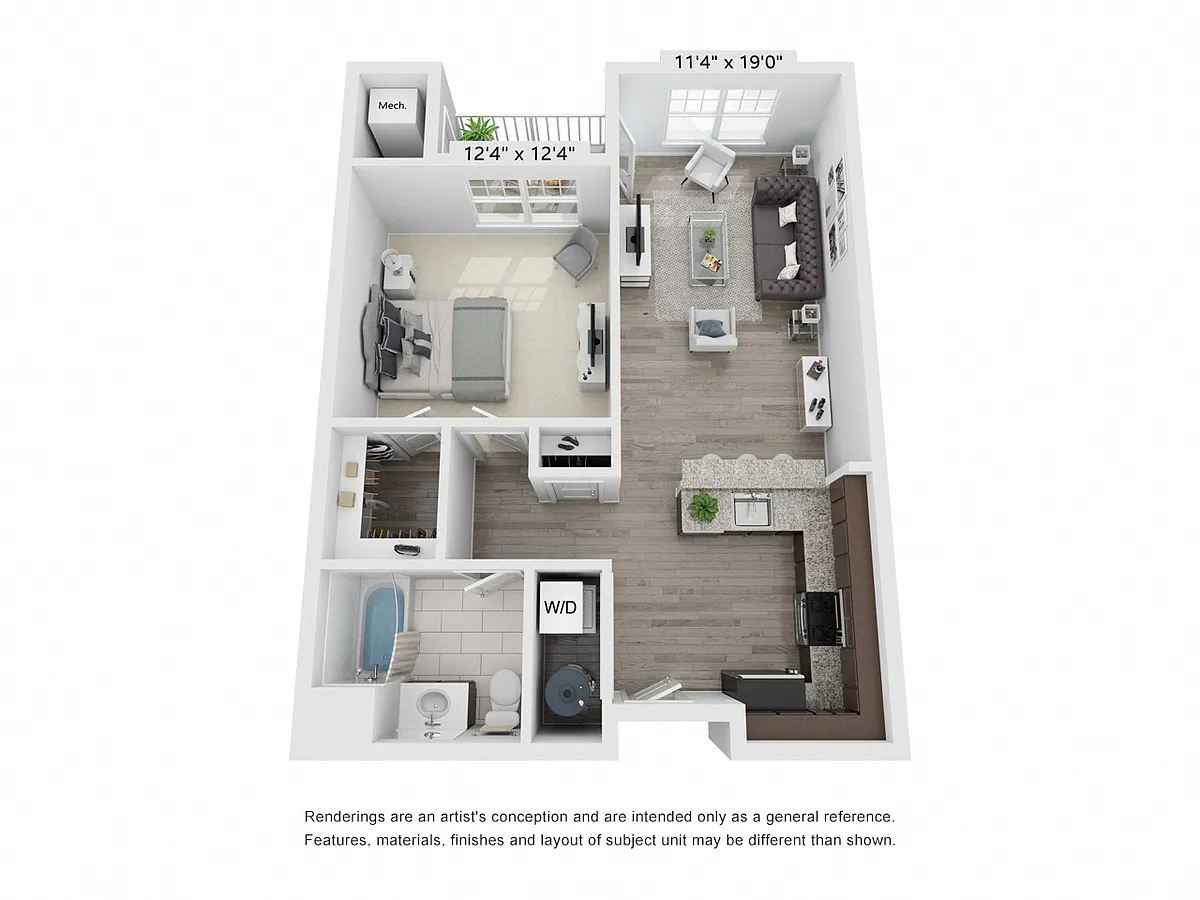 Floor plan The Alexandria