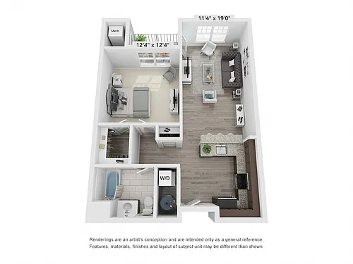 Floor plan The Alexandria