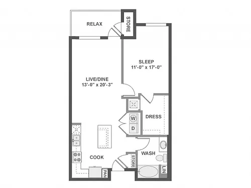 Floor plan A4b