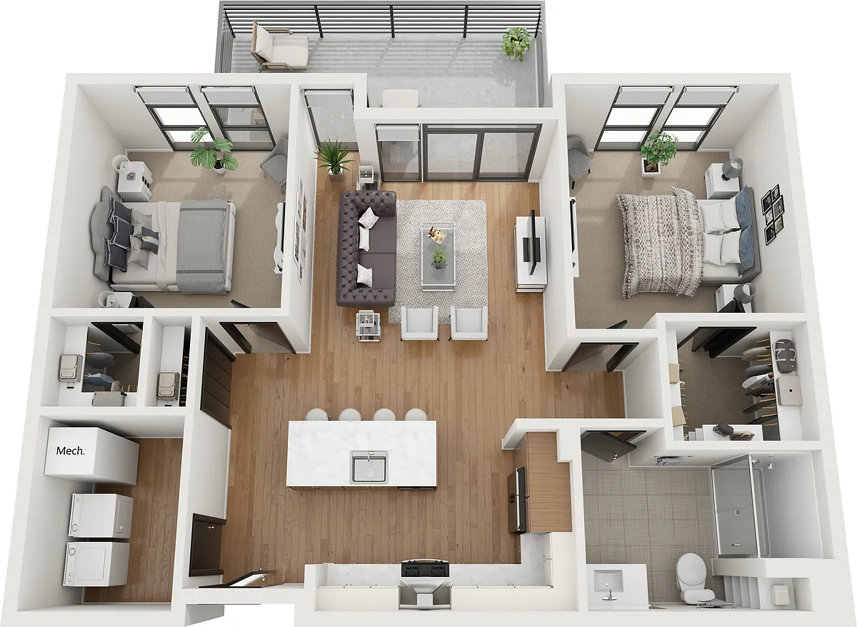 Floor plan B1