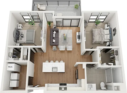 Floor plan B1