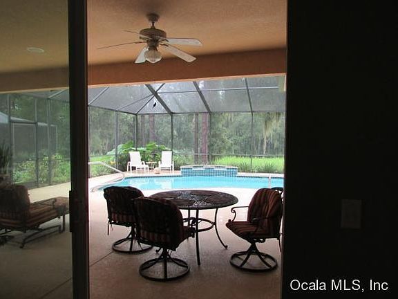 Lanai and Pool off Living Room