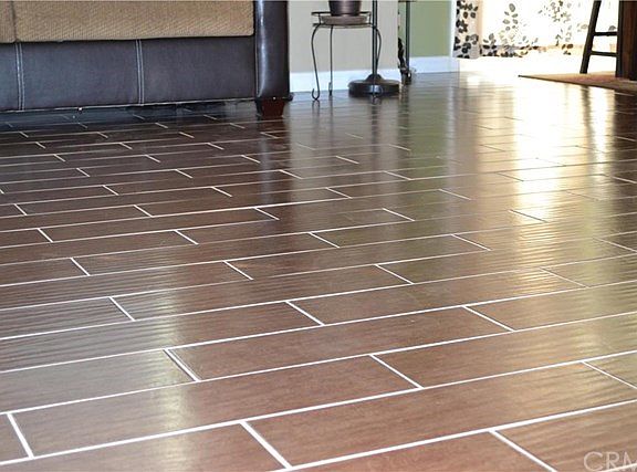 Beautiful tile flooring for functionality and decor.