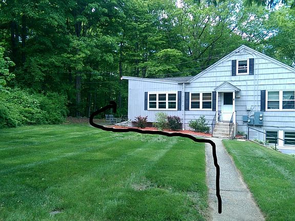 1 bedroom apt is in back of house with separate entrance.