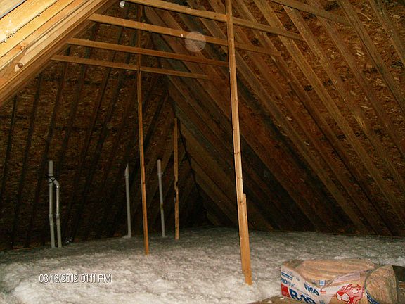 Partial attic photo