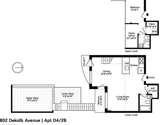 2nd image of 802 Dekalb Ave APT D4