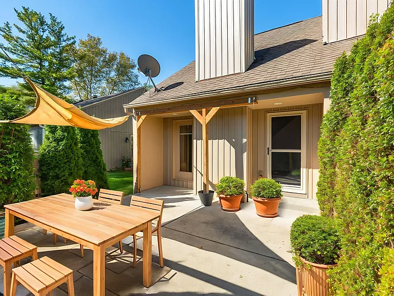 Virtually Staged Back Patio