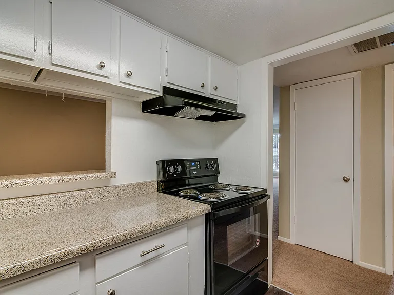 Upgraded kitchens with black appliances