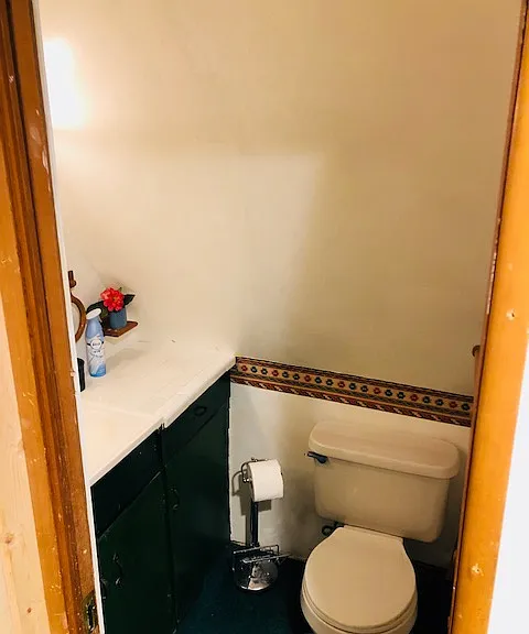 Half bathroom, upstairs