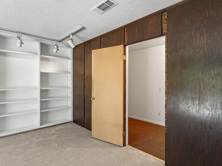 Huge closet in the Family Room.