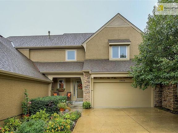 Beautiful landscaping and two-car garage!
