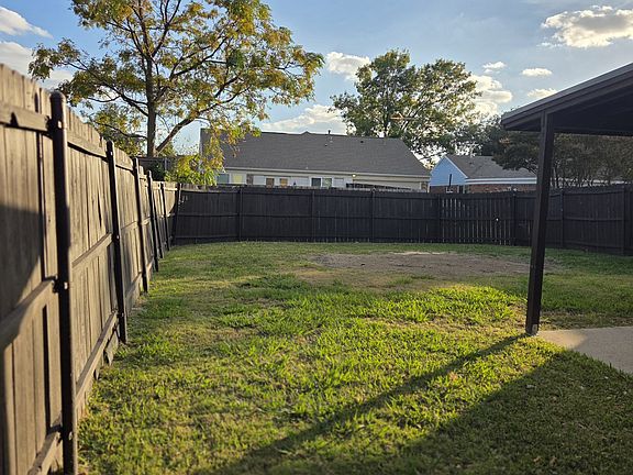 Fenced Backyard